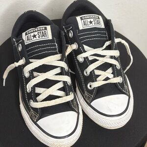 Converse Kids Shoes Black and White